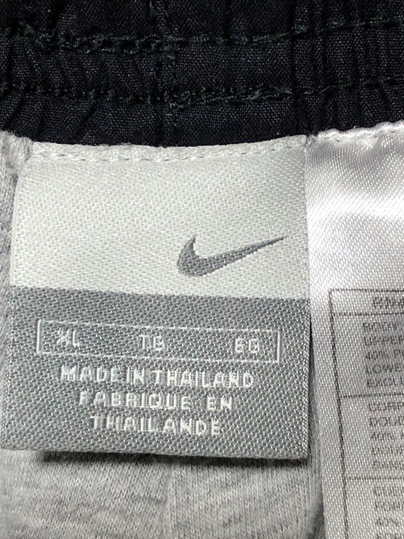 NIKE ナイキ　ナイロンパンツ　トラックパンツ　ブラック　00s Y2K XL