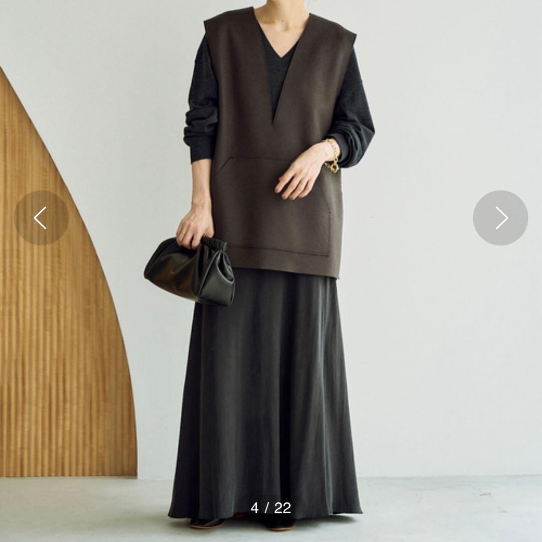 【美品】プラージュ Washable Fibril Drape スカート