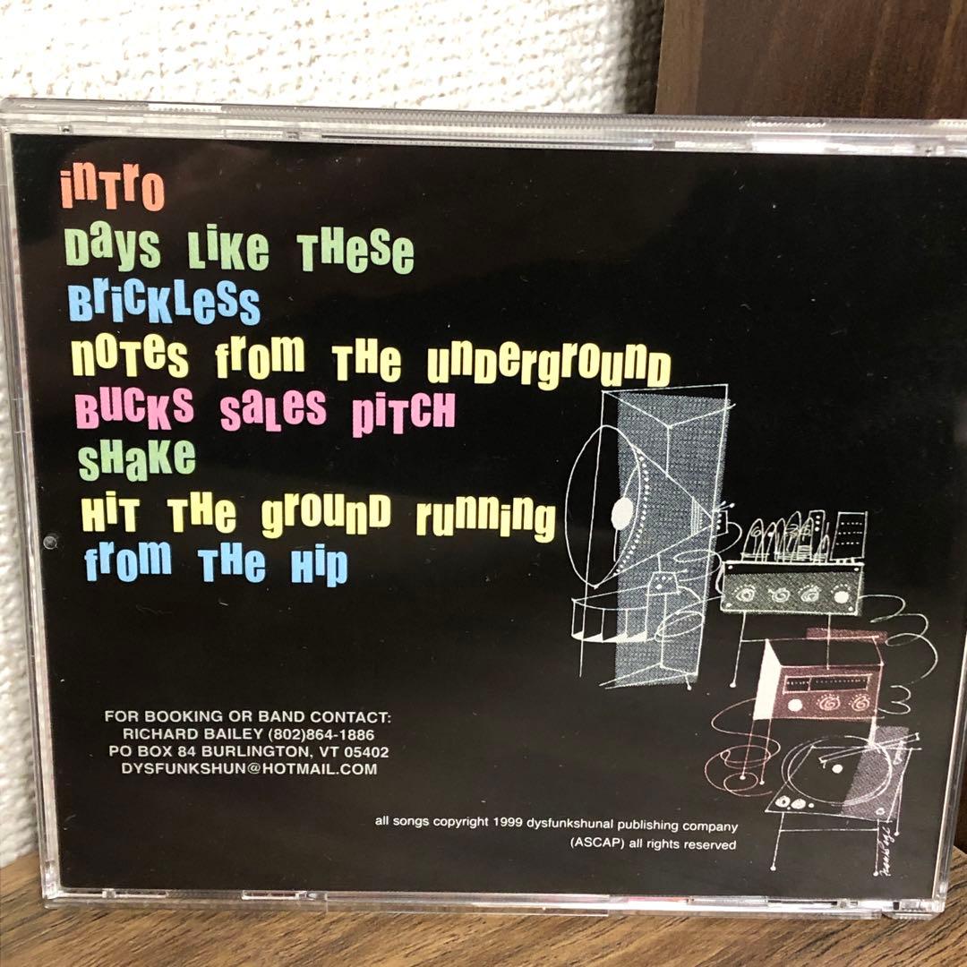 Dysfunkshun / Hi-fi StereoType ラップコア 赤色盤