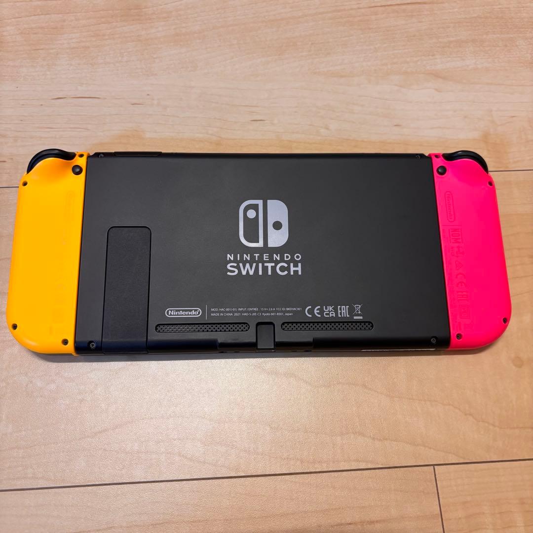 【付属品完備】Nintendo Switch 本体 ピンク/オレンジ