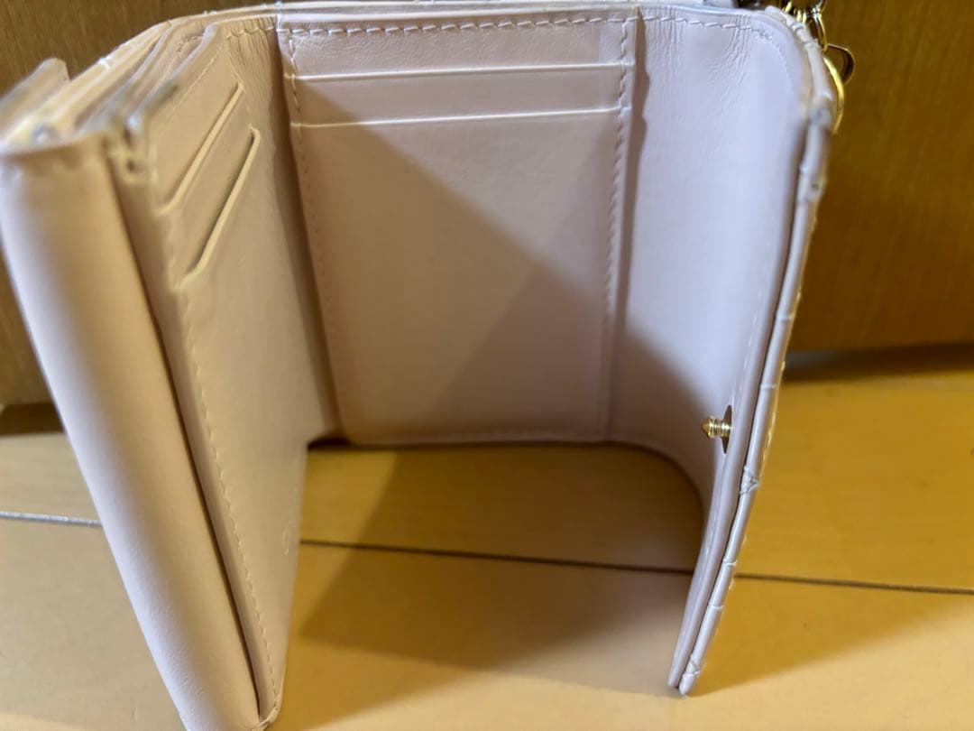 Lady Dior Lotus ウォレット　薄ピンク　財布