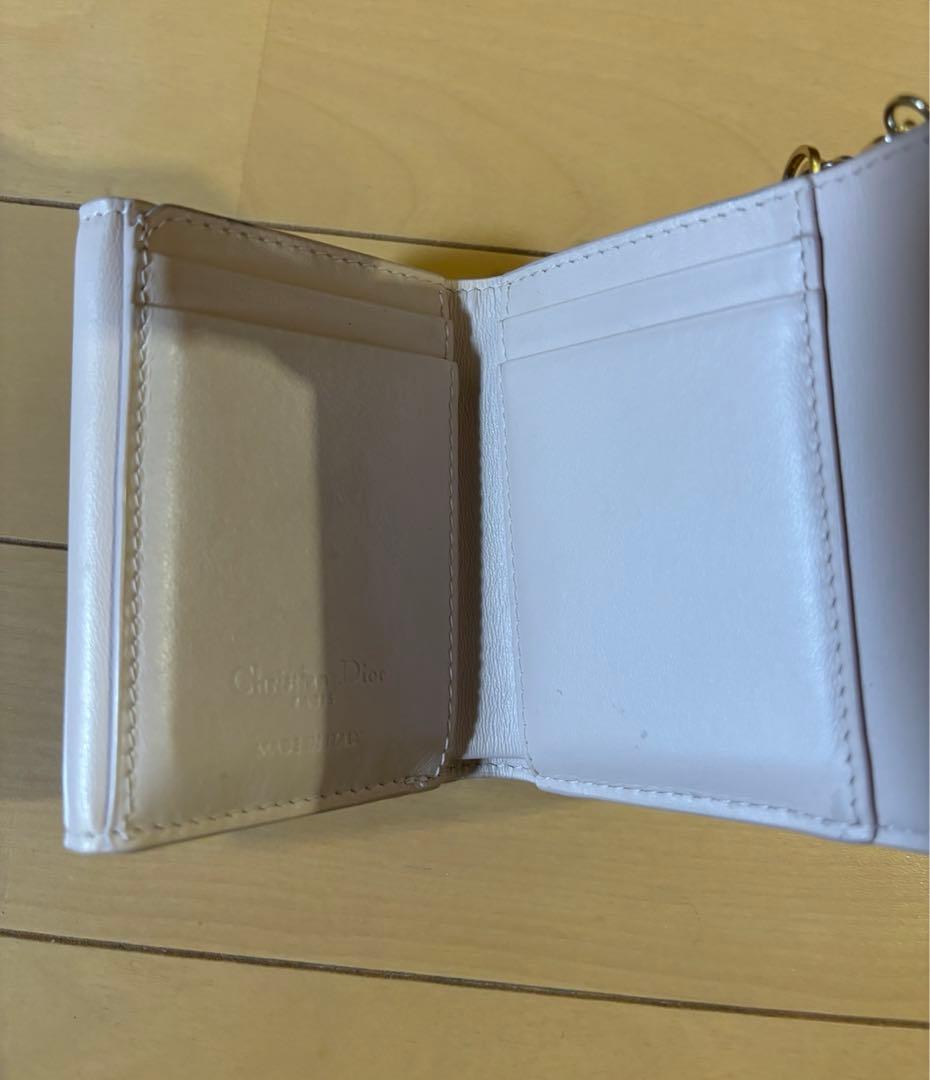 Lady Dior Lotus ウォレット　薄ピンク　財布