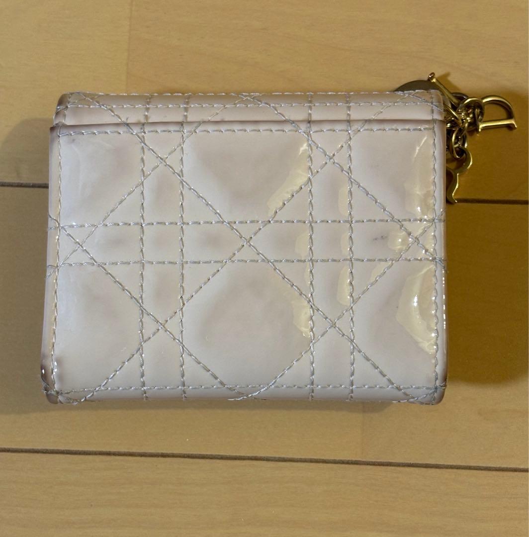 Lady Dior Lotus ウォレット　薄ピンク　財布