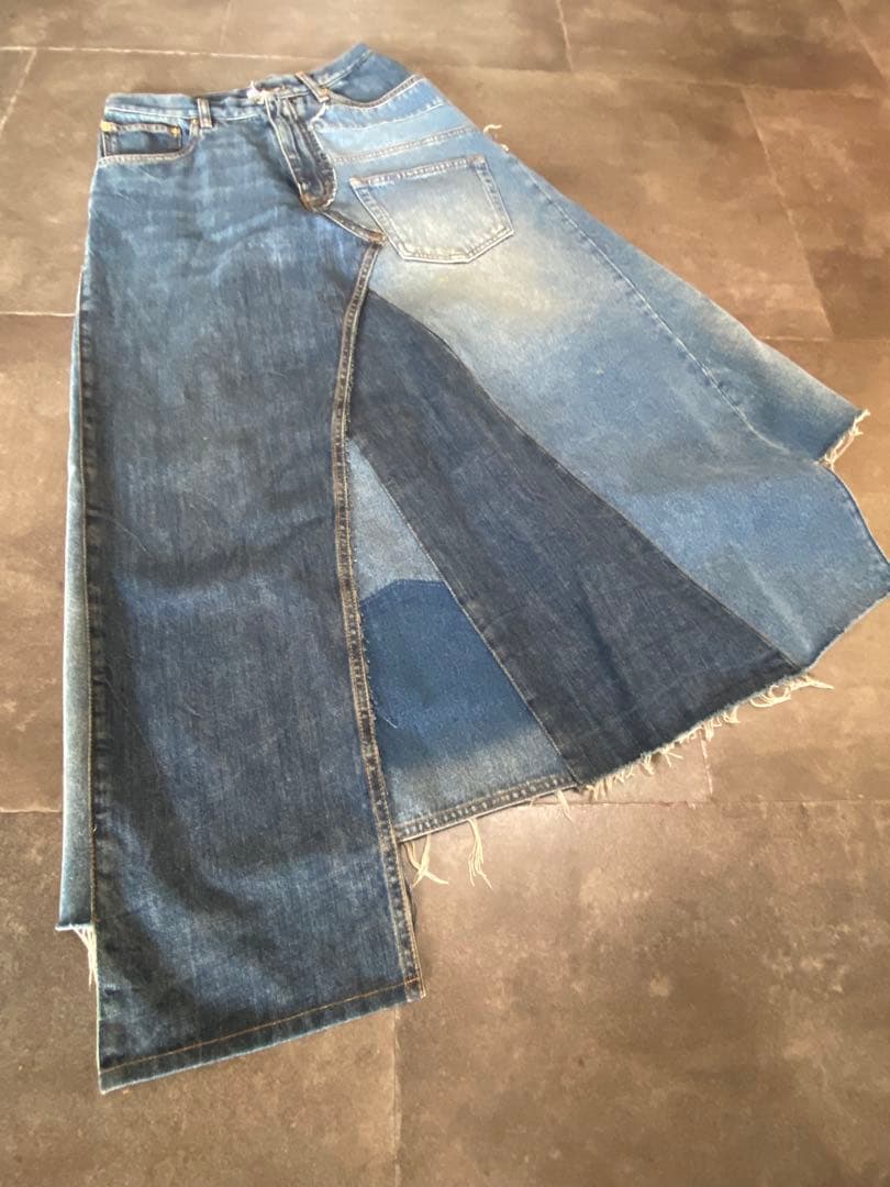 LOEWE デニムスカート