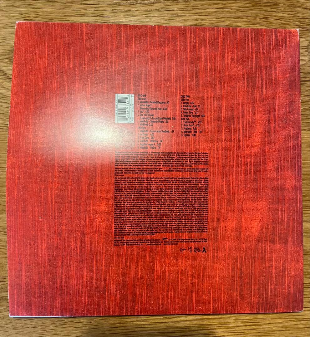最終価格JANET THE VELVET ROPEレコード 2LP