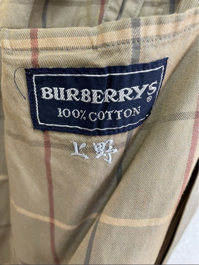 美品✨BURBERRYS 90s 玉虫カラー ノバチェック トレンチコート