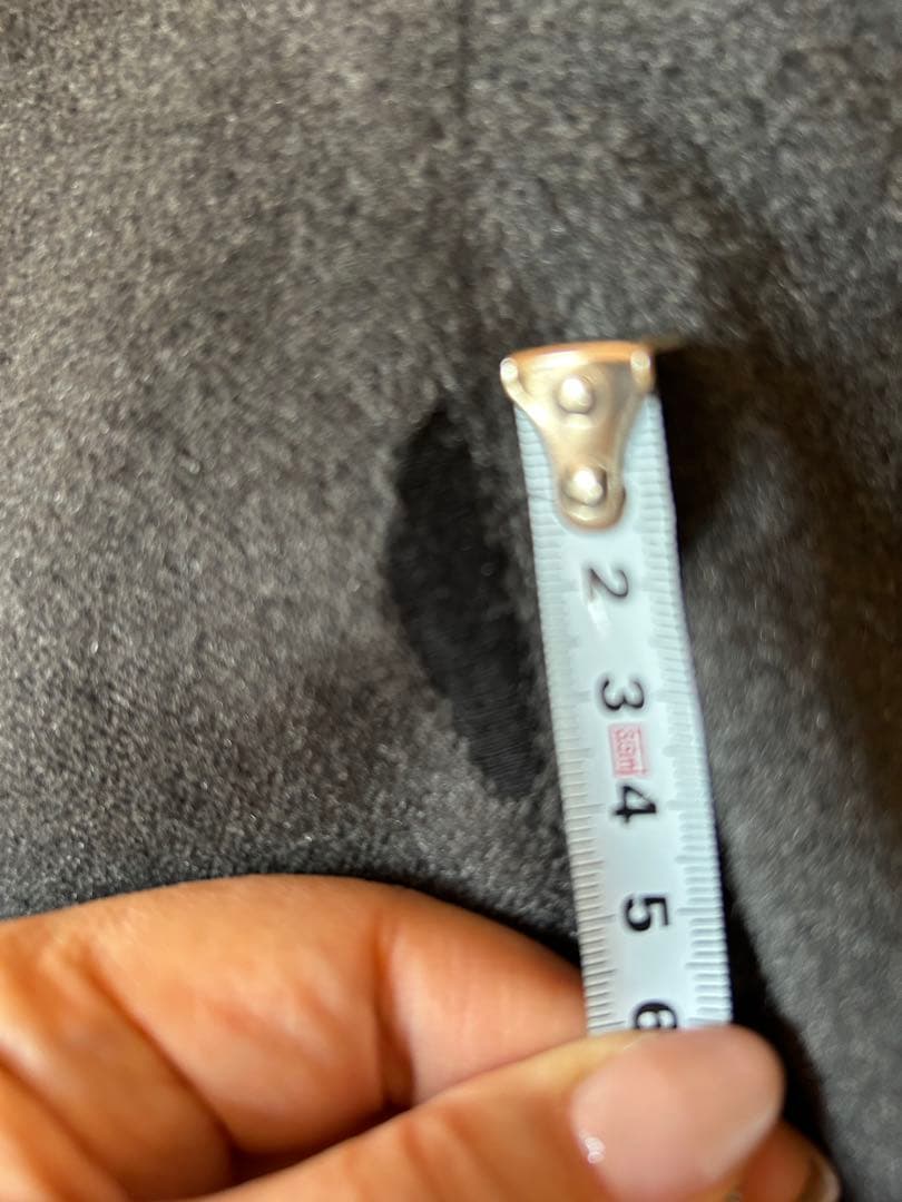 Max Mara ダークグレー ロングコート　訳あり品