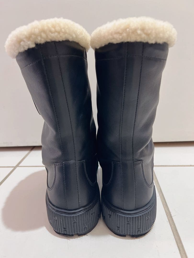 HERMES エルメス ジャーニー アンクルブーツ 37