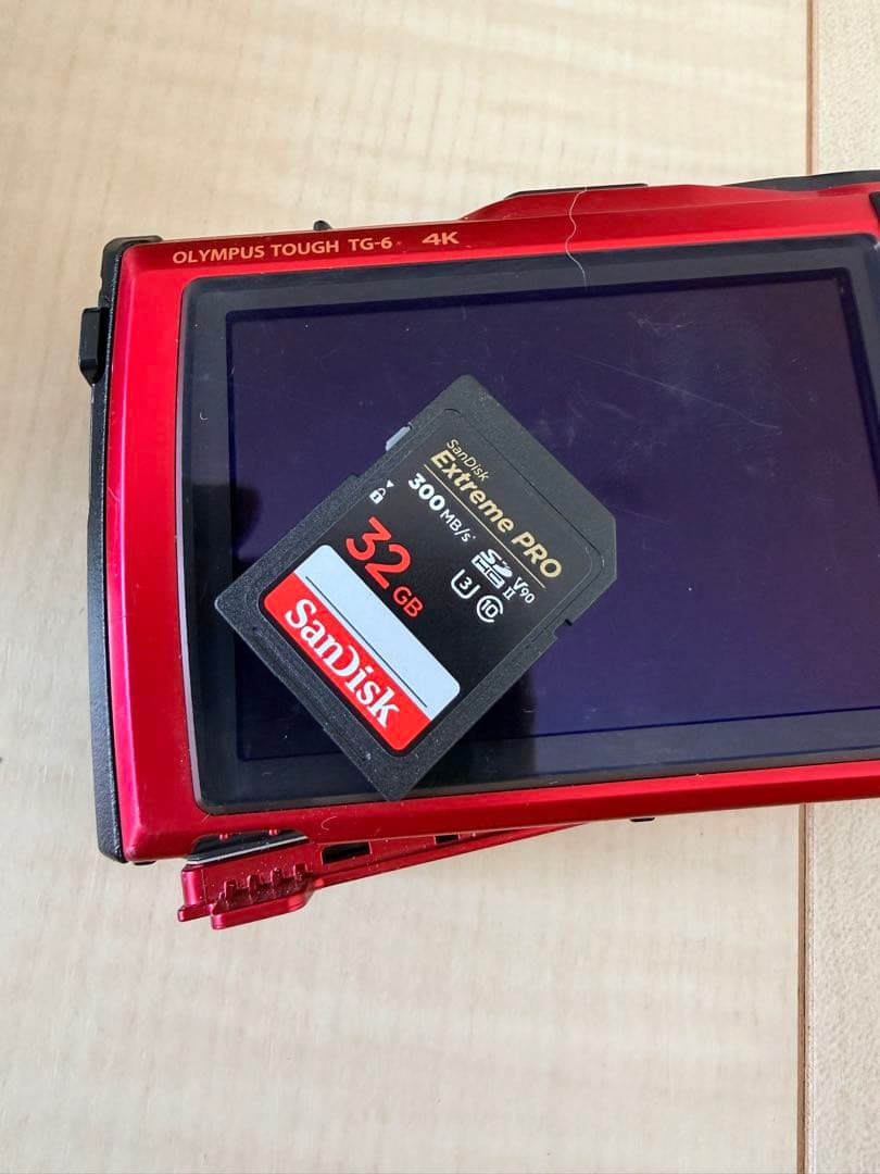 OLYMPUS TG6、PT-059、SDカードセット