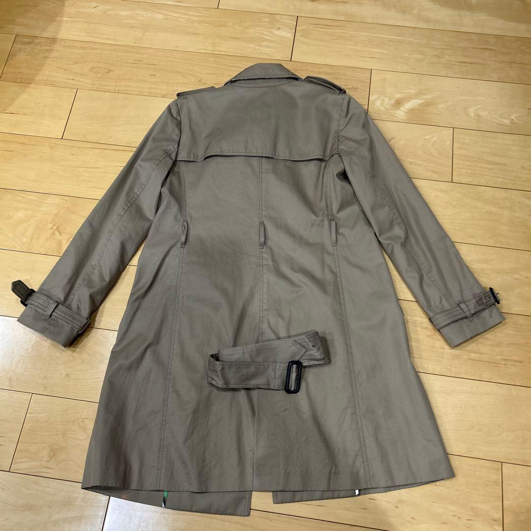 ポール スミス BLACK LABEL美品 42コート ベルト 付ライトカーキ