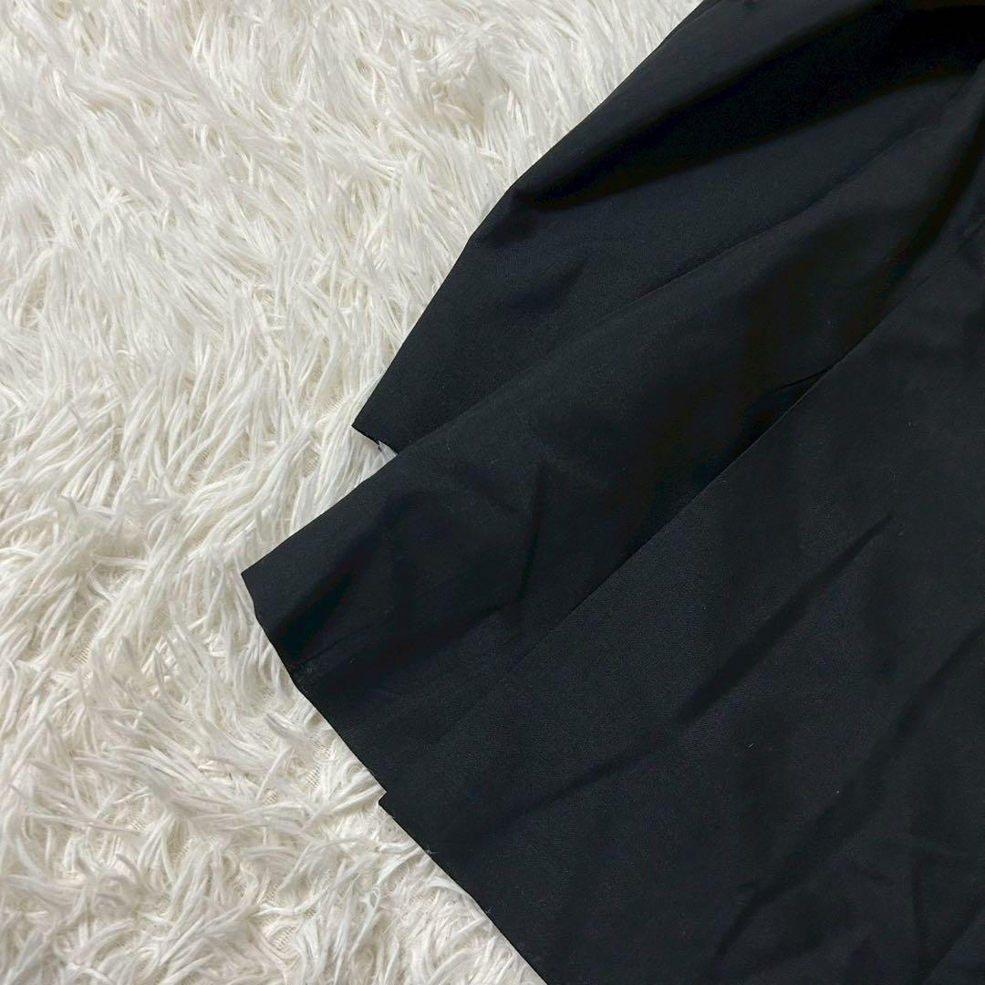 ［良品］NINA RICCI ダブルブレストテーラードジャケット ブラック