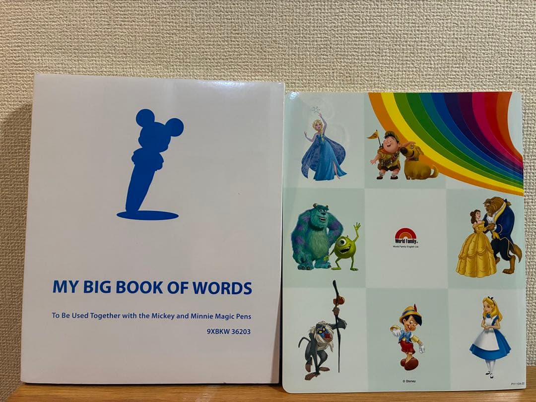 【未使用】DWE 絵辞書 &ステッカーブック