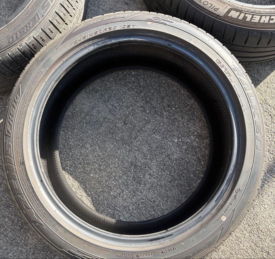 特価！245/45R20 銘柄バラ　ノーマルタイヤ　BS ミシュラン　ファルケン