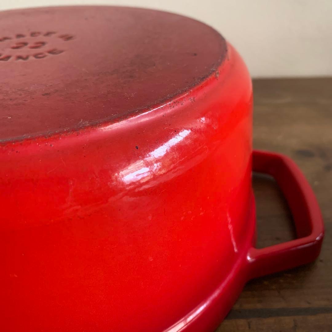 STAUB ストウブ ココットラウンド 22cm レッド