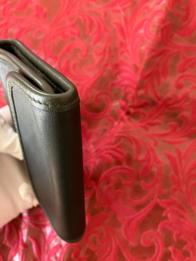 OLD COACH オールド コーチ クラブタンレザー 三つ折り財布 グリーン系
