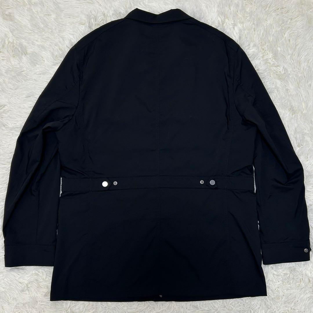 【極美品/LL】バーバリーロンドン ステンカラーコート アウター ノバチェック