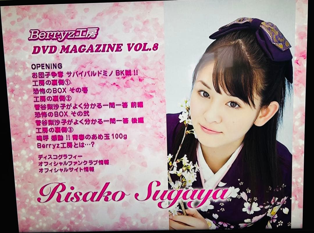 貴重美品⭐︎Berryz工房 DVDマガジンVOL.8 COMPLETE BOX