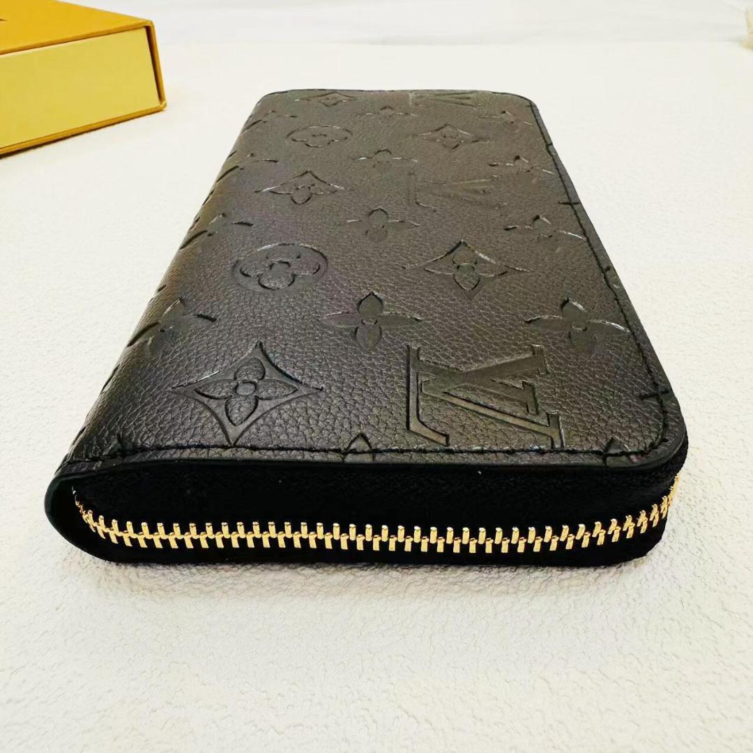 Louis vuitton ファスナー 長財布 ブラック