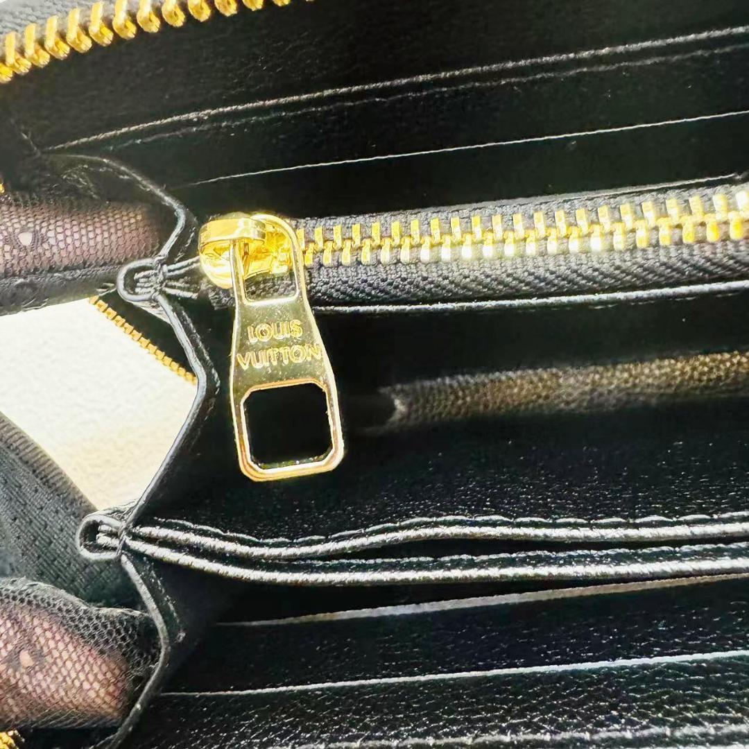 Louis vuitton ファスナー 長財布 ブラック