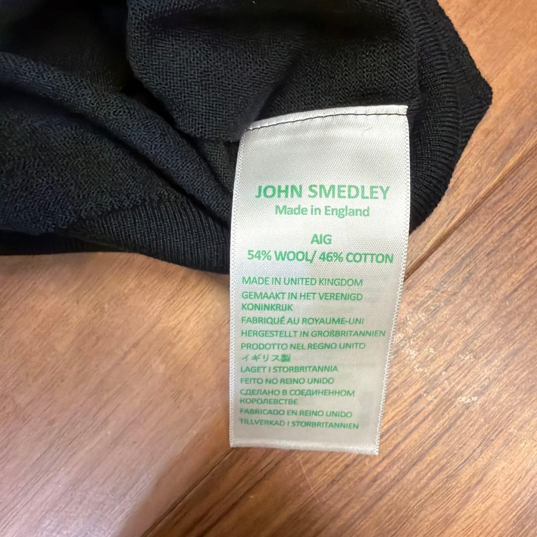 JOHN SMEDLEY クルーネックニットＴシャツ