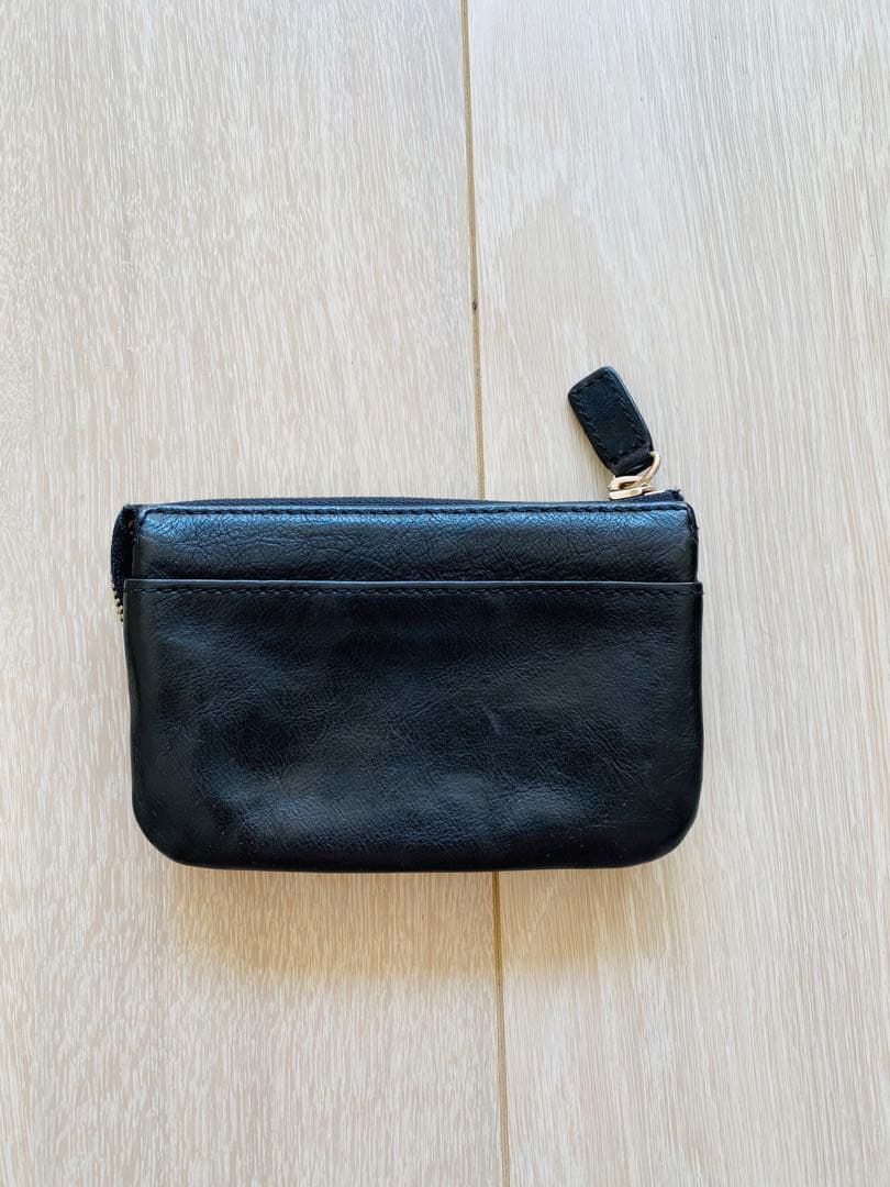 LACOSTE ラコステ　中古 子牛皮小さい財布 カード財布