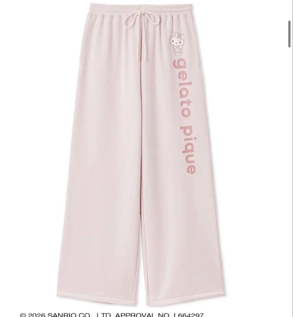 ジェラートピケ サンリオハウス 【LADIES】　裏毛　上下セット