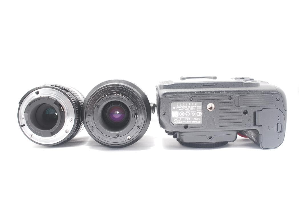 【Nikon D7000 Wズームセット】本格カメラバック付き✨すぐに撮影可能✨