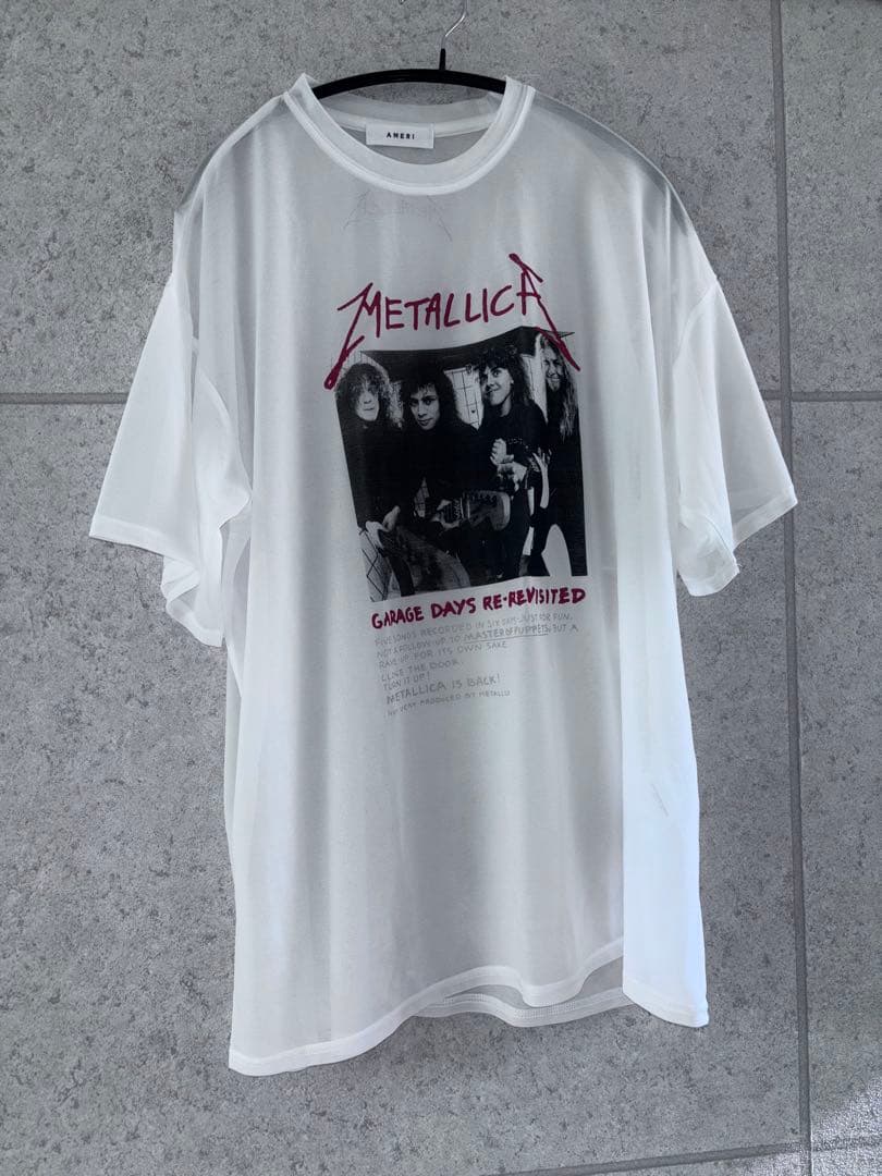 トップス AMERI MEDI LLICA SHEER TEE