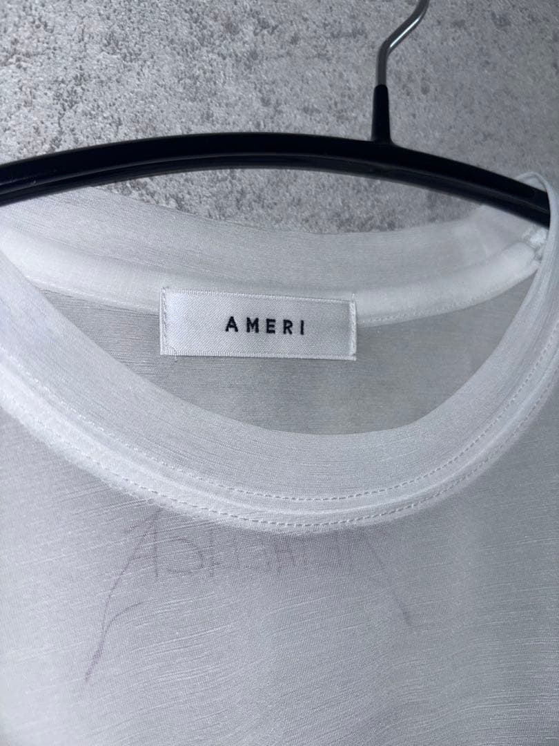 トップス AMERI MEDI LLICA SHEER TEE