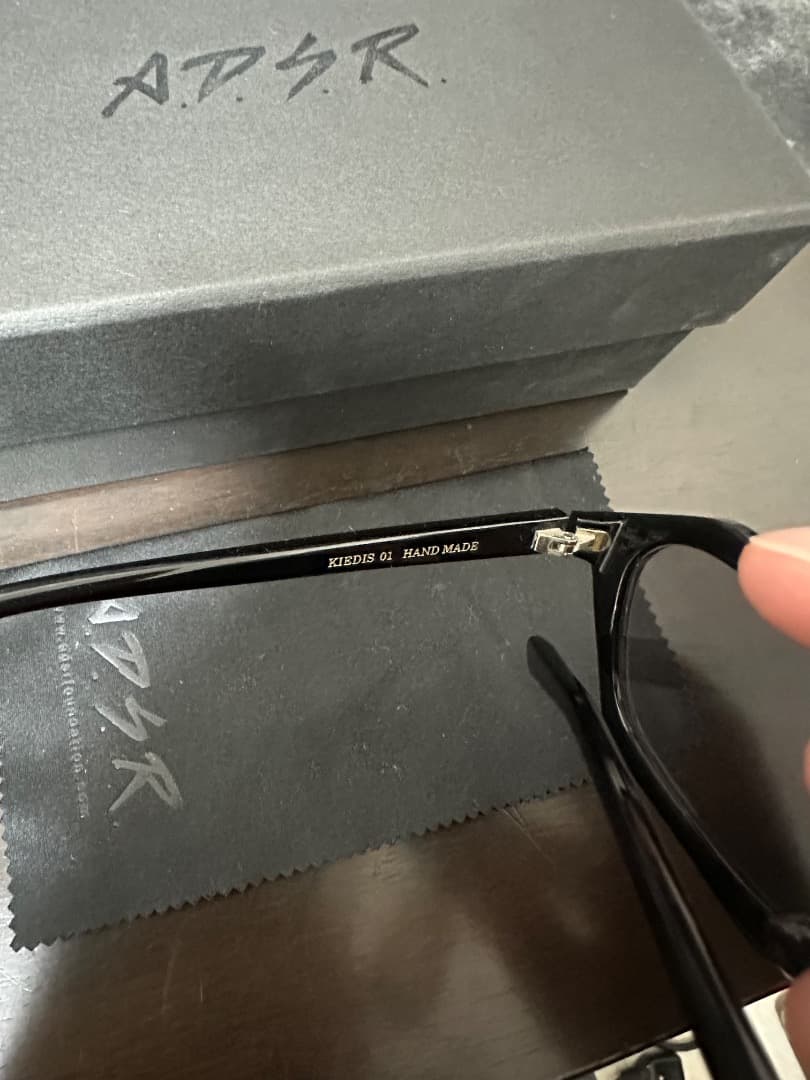【完売品】ADSR KIEDIS 01 ブラックサングラス