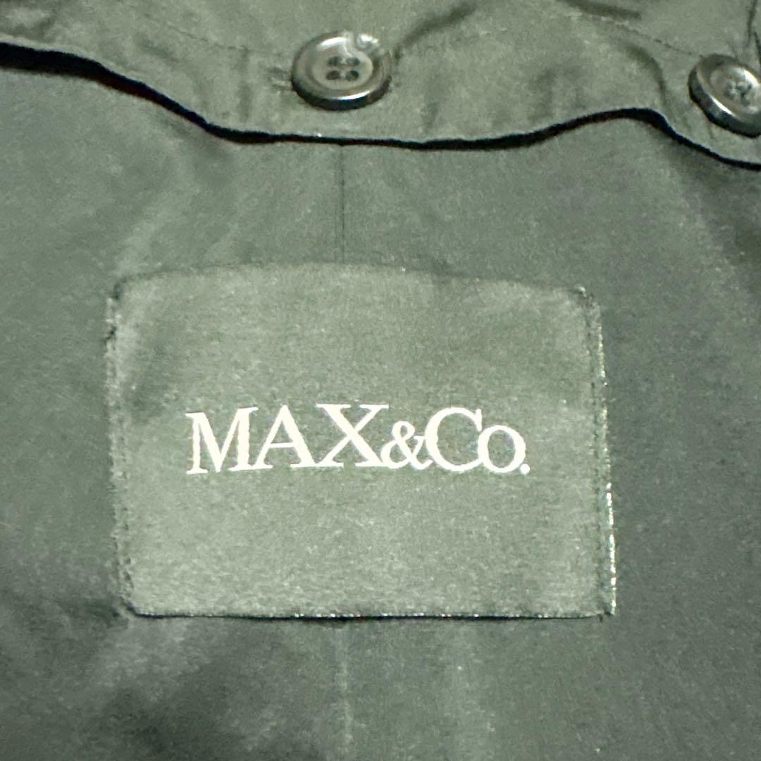 【美品】Max&Co. マックスアンドコー トレンチコート 黒 2way