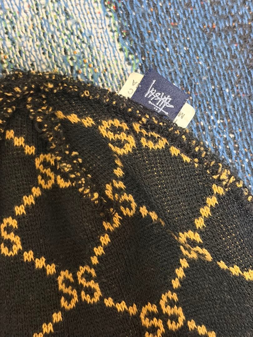 帽子 00s 90s old stussy SS link beanie