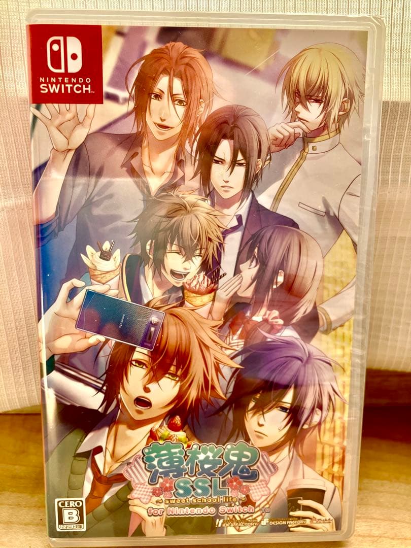 薄桜鬼SSL スウィートスクールライフ 通常版 Switch 新品未開封オマケ有