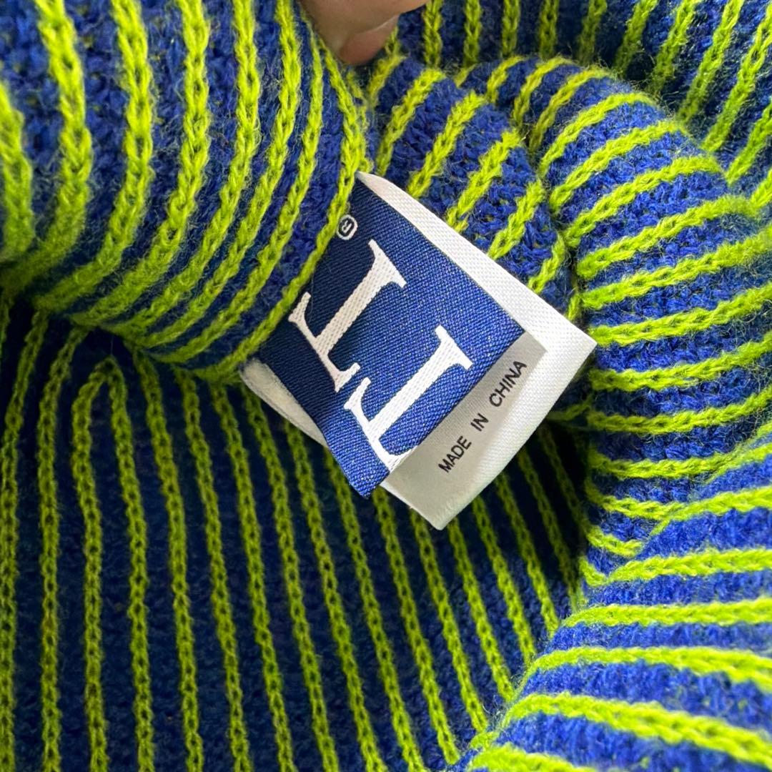 BoTT Chain Stitch Beanieストライプ ニット帽