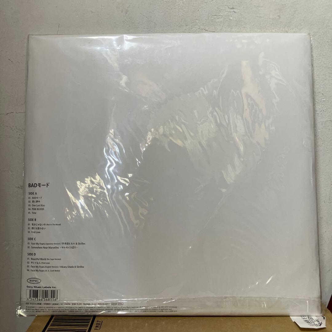宇多田ヒカル　BADモード　レコード