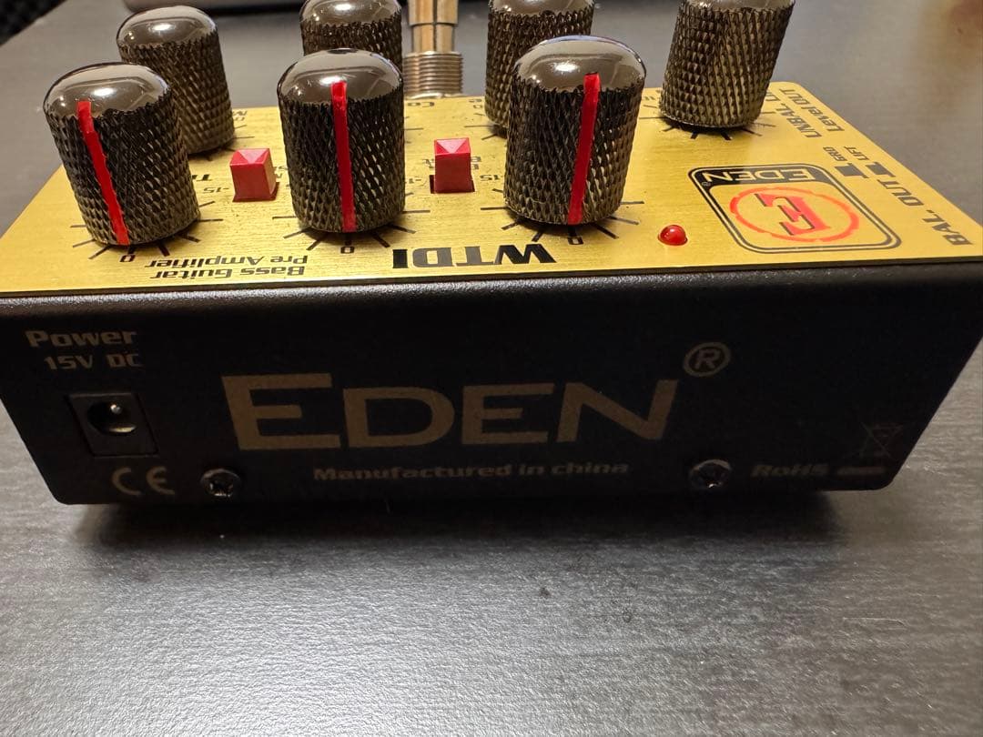 Eden WTDI ベースエフェクター