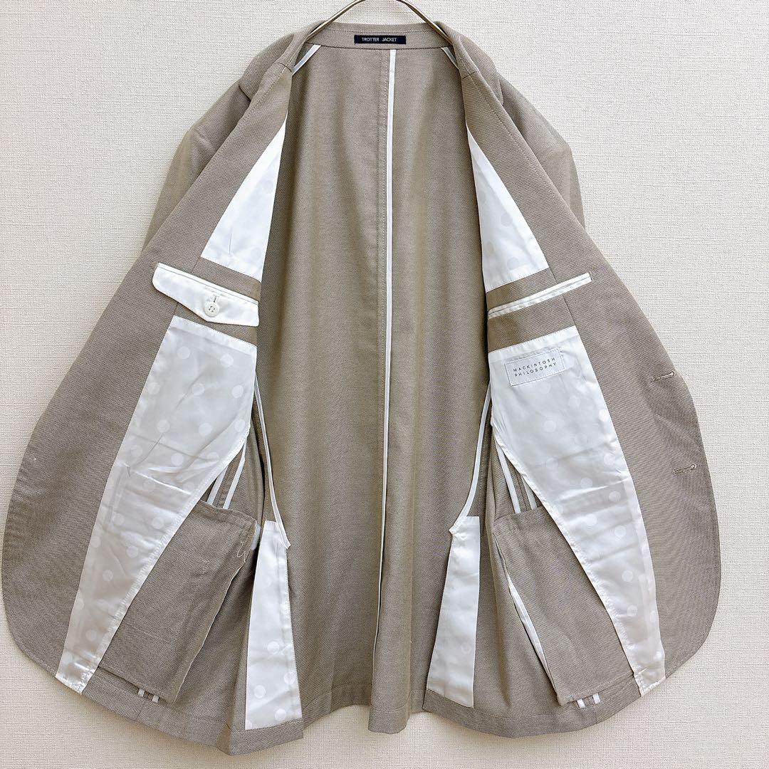 マッキントッシュフィロソフィー TROTTER ジャケット グレージュ 40R