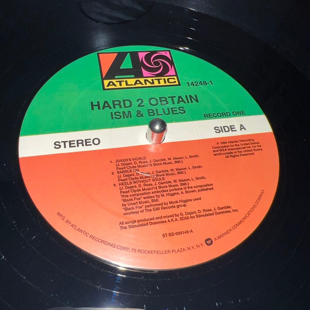 洋楽 Hard 2 Obtain 2LP ism & blues