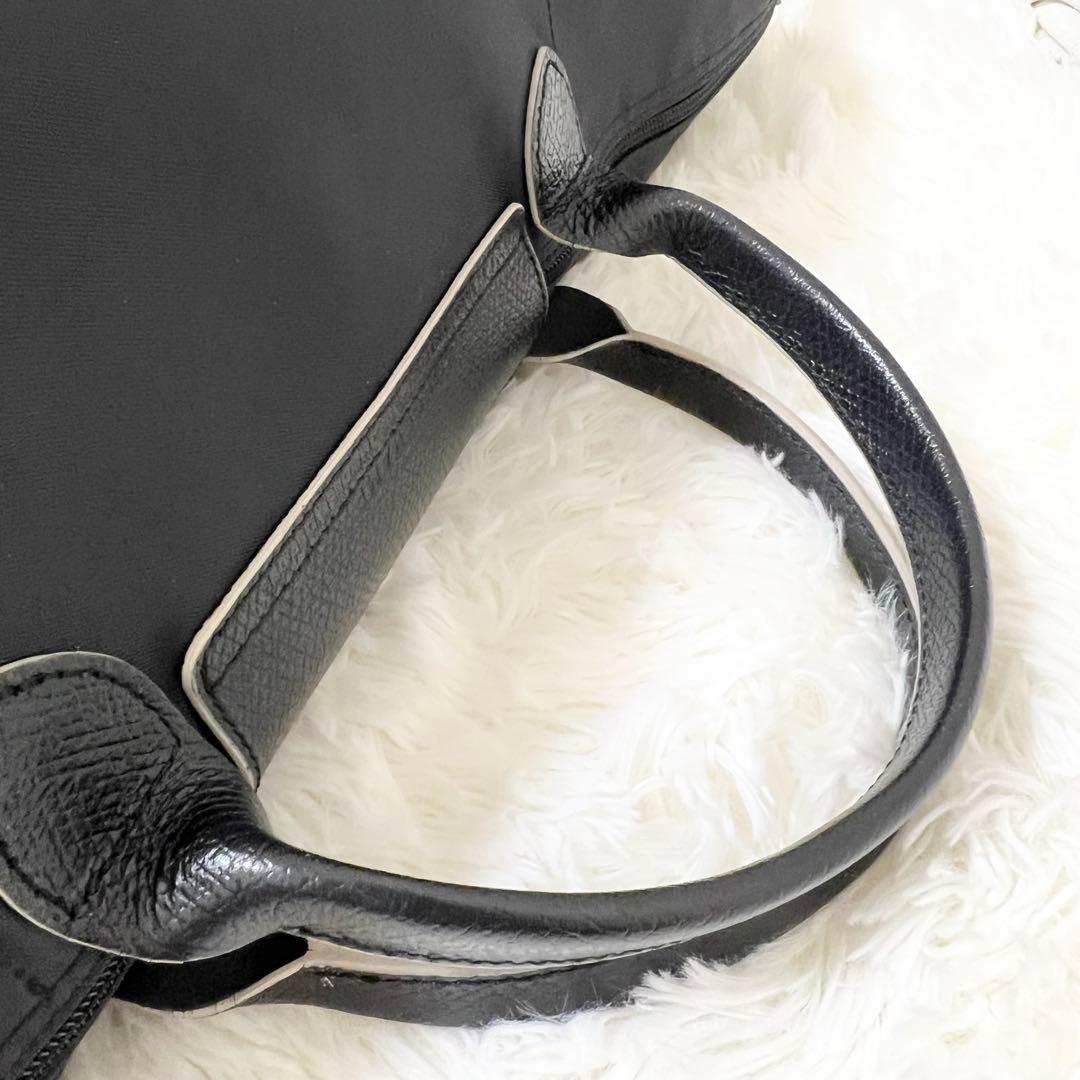 【大容量】LONGCHAMP ロンシャン ボストンバッグ ナイロン ブラック