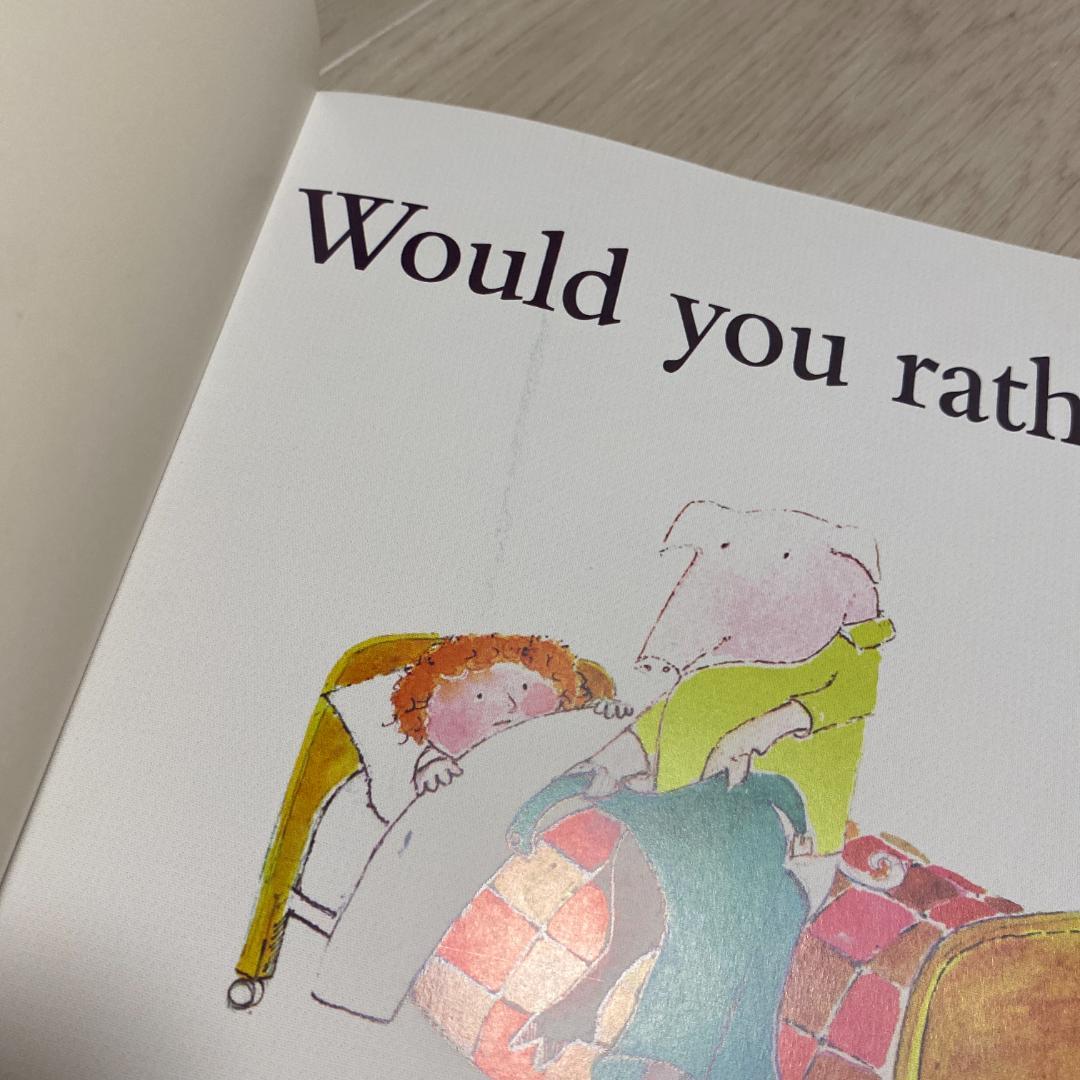 206 Would you rather...音声絵本