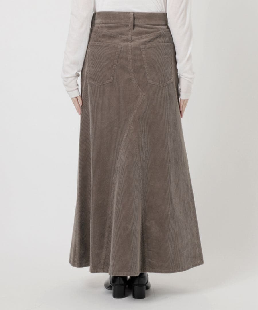 【1度のみ使用】Spick&Span ストレッチコーデュロイスカート