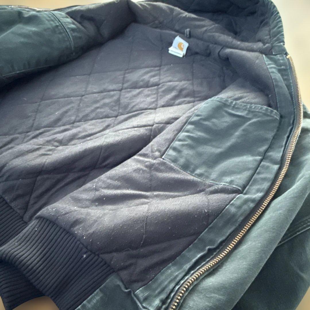 Carhartt 鬼ブラックフェード　アクティブジャケット　Lサイズ