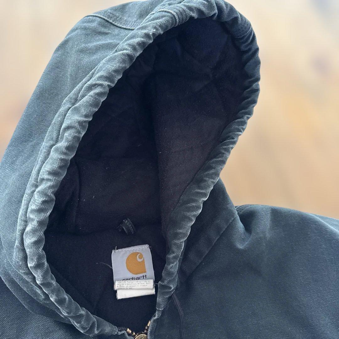 Carhartt 鬼ブラックフェード　アクティブジャケット　Lサイズ