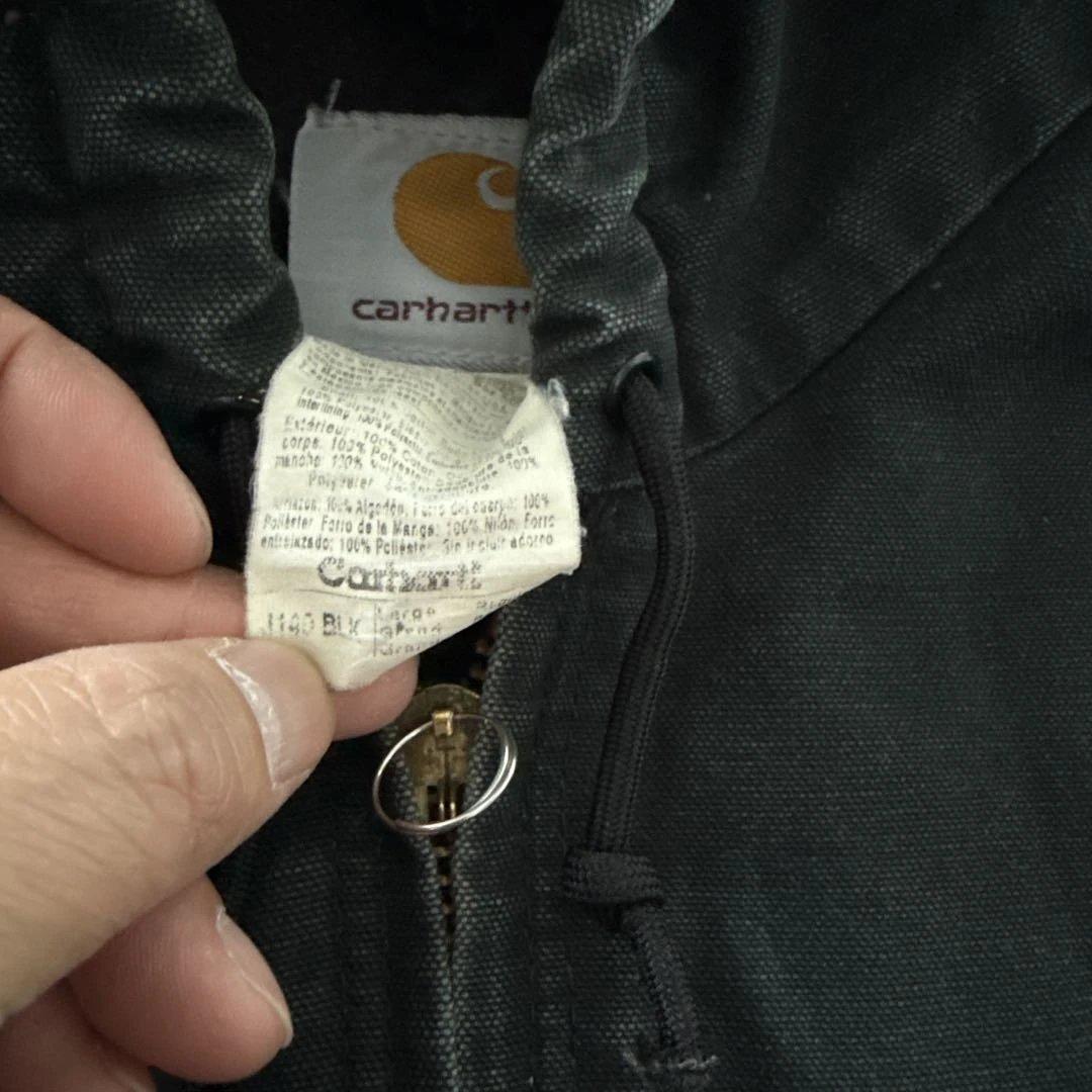 Carhartt 鬼ブラックフェード　アクティブジャケット　Lサイズ