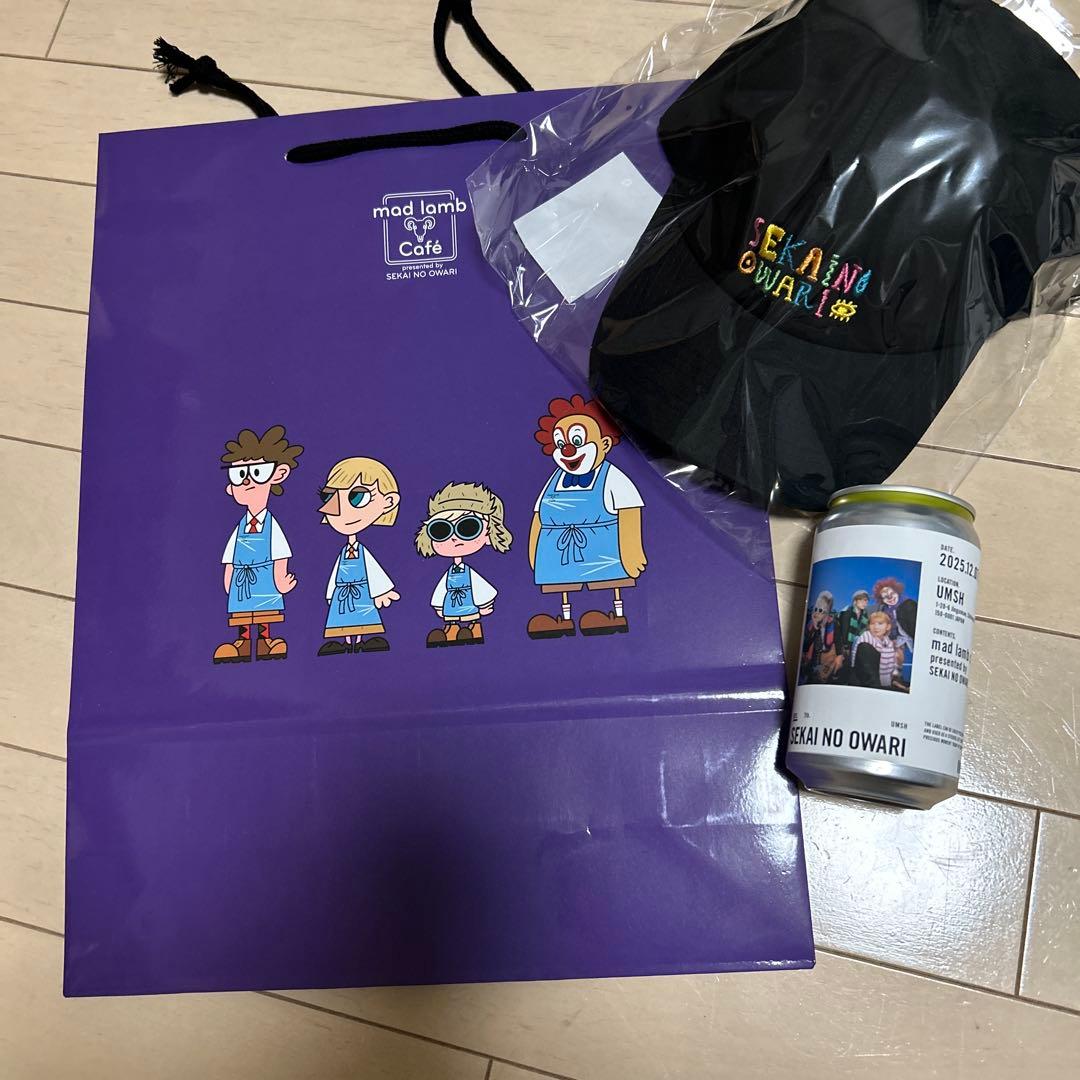 すみ SEKAI NO OWARI ポップアップグッズ　セカオワ