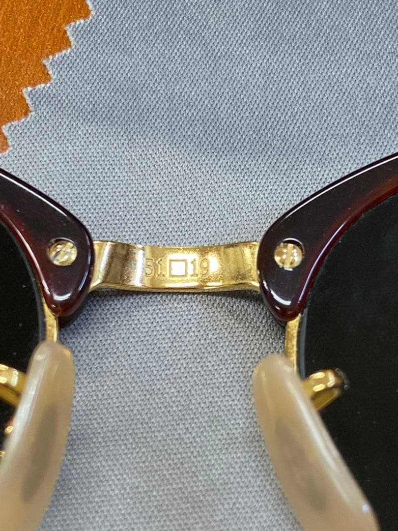 Ray-Ban RB4246 クラブラウンドサングラス ケース付き