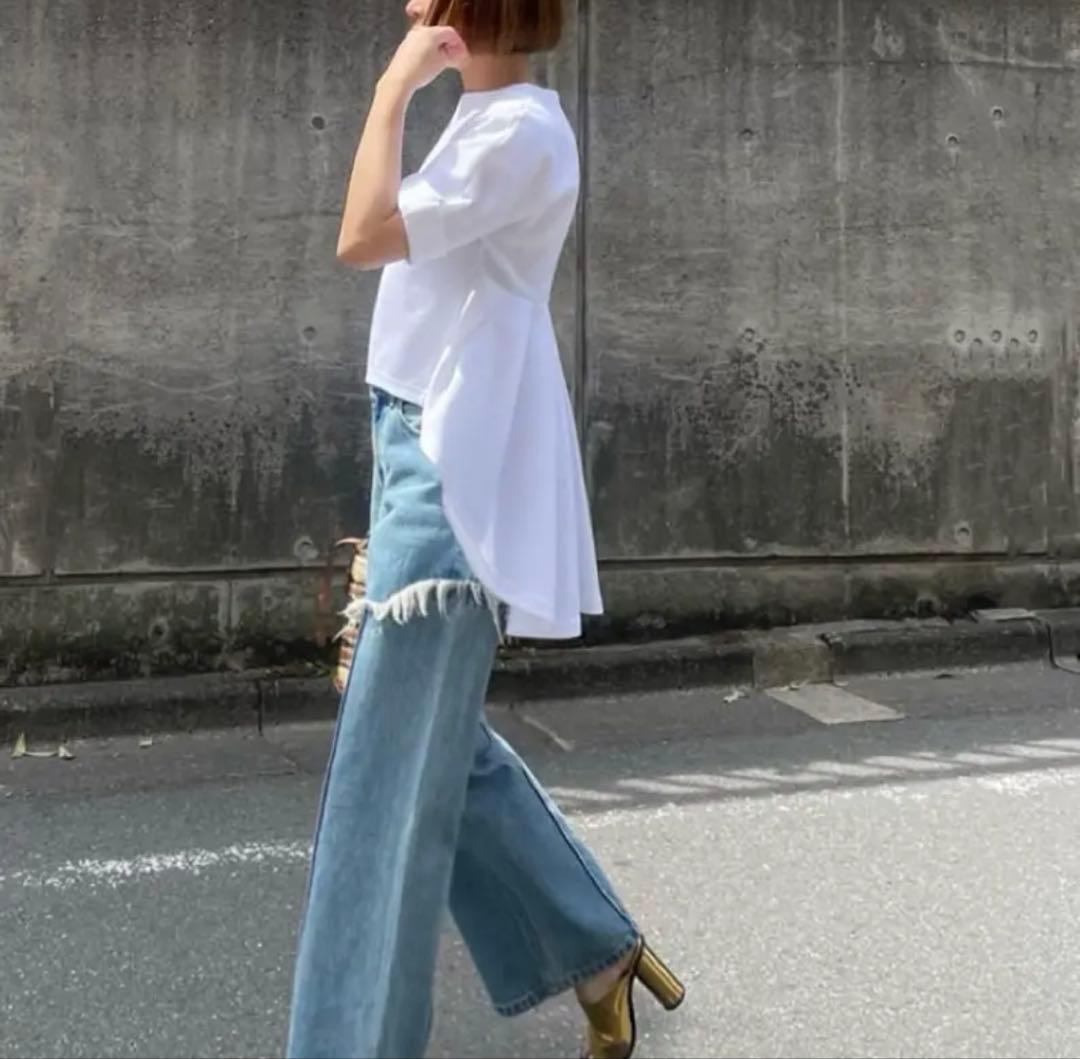 cygne シーニュ エンビトップス ホワイト
