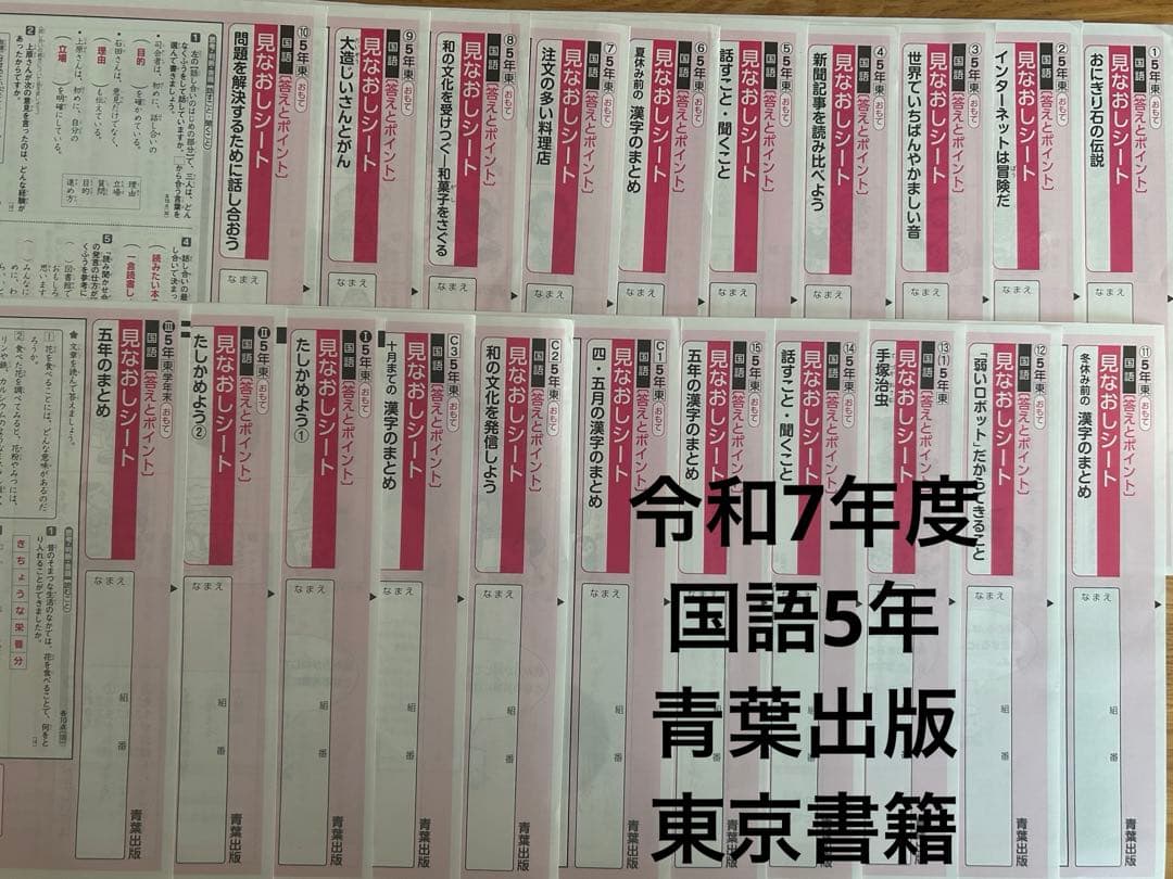 カラーテスト　５年　見直しシート　令和7年度