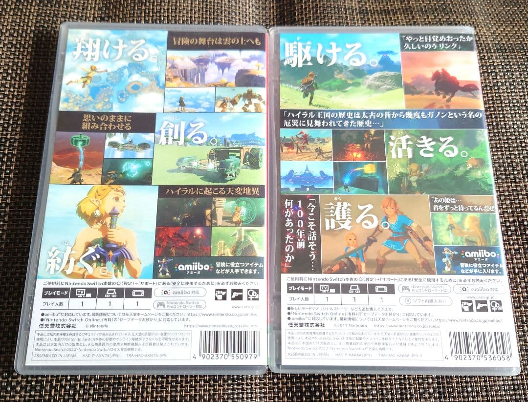 ゼルダの伝説 ブレス オブ ザ ワイルド　ティアーズオブザキングダム