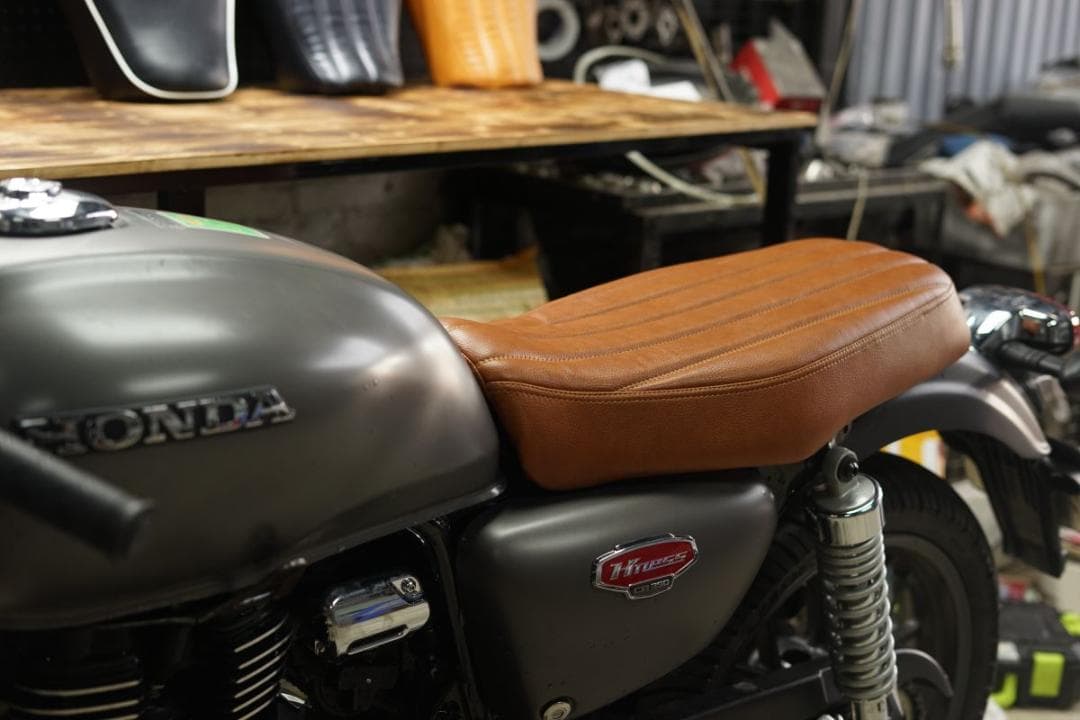 GB350　シート　Javimotor Brown TYPE ２